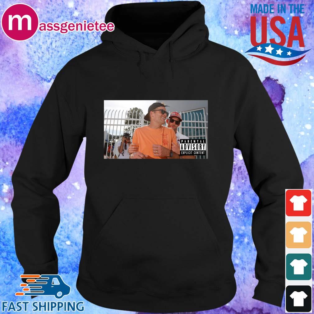 Funny Tom Brady parental advisory s Hoodie den