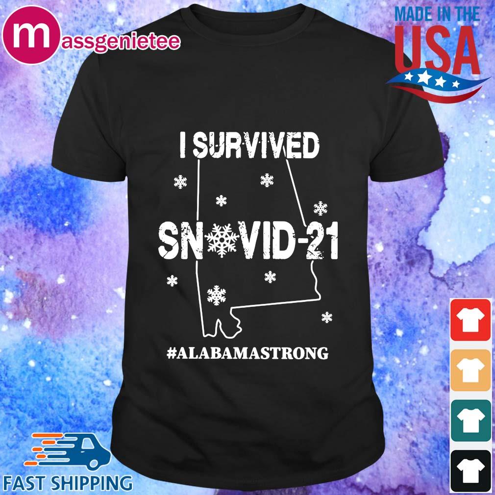 Official I survived snovid-21 #Alabamastrong shirt