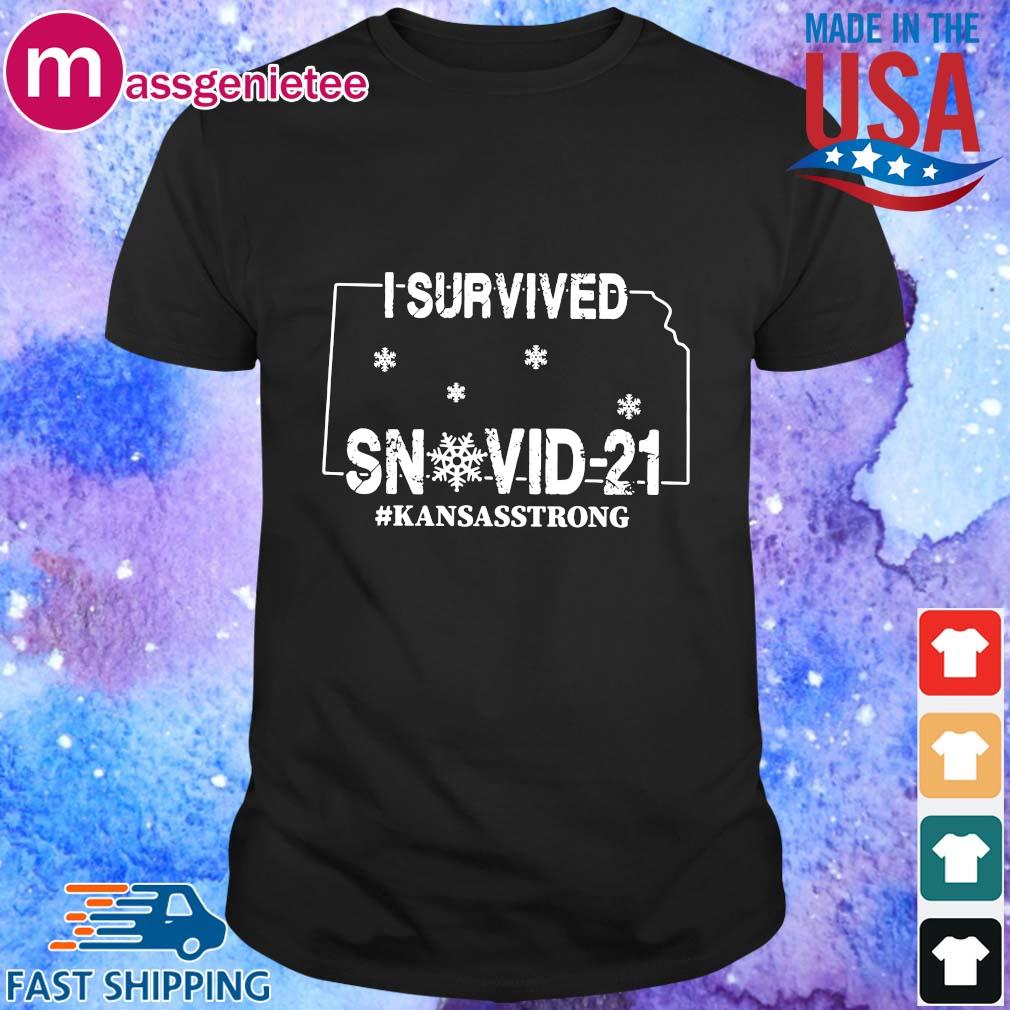 Official I survived snovid-21 #Kansasstrong shirt