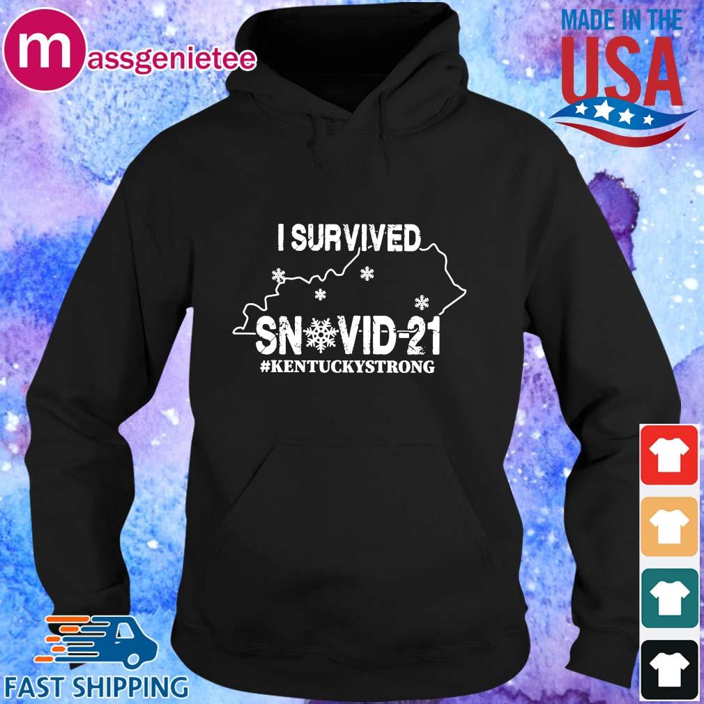 Official I survived snovid-21 #Kentuckystrong s Hoodie den