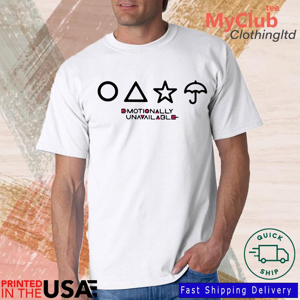 Massgenietee Squid Game Emotionally Unavailable Shirt Duandaokimcuong News