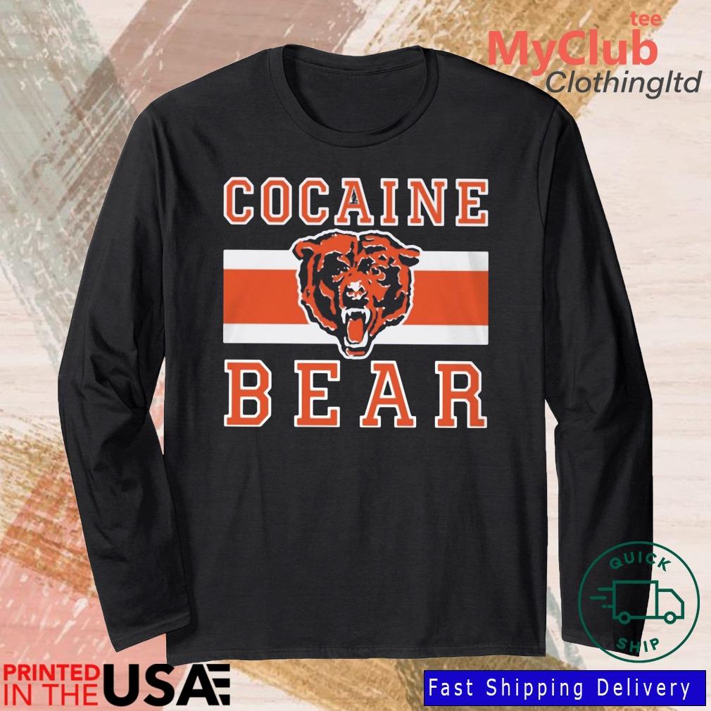 Cocaine bear Chicago Bears shirt, hoodie, sweater, long sleeve and