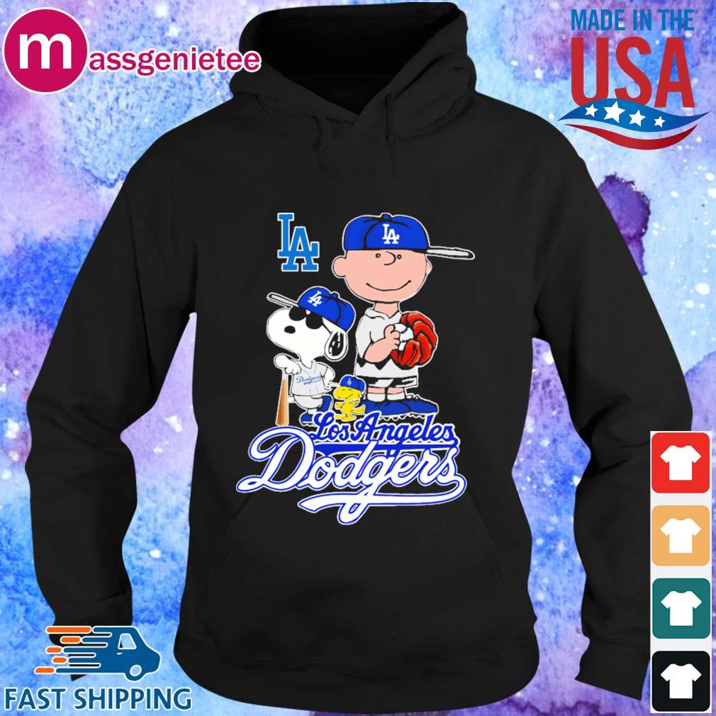 Official Snoopy Woodstock And The Peanuts Los Angeles Dodgers Baseball  Shirt, hoodie, sweater, long sleeve and tank top