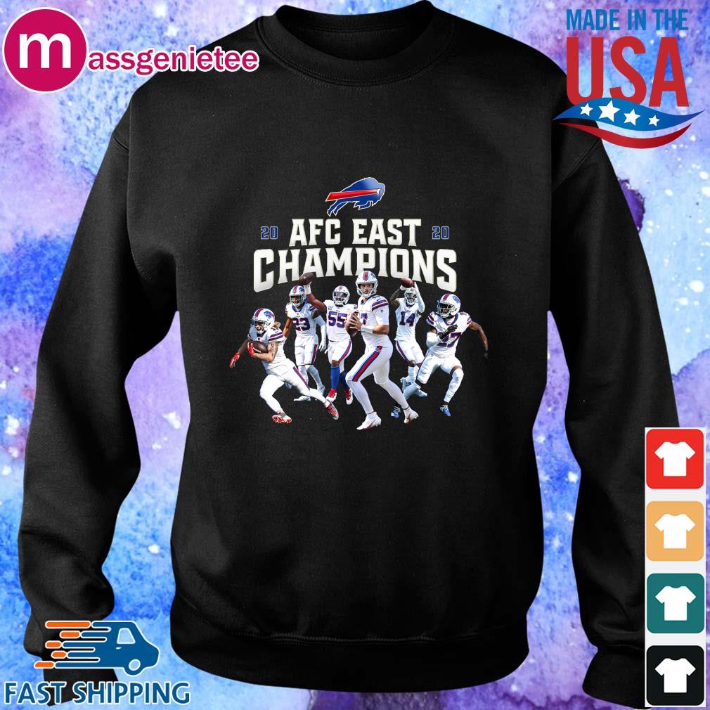 Buffalo Bills AFC East Champions 2020 - 21 Pullover Hoodie by DADINE11