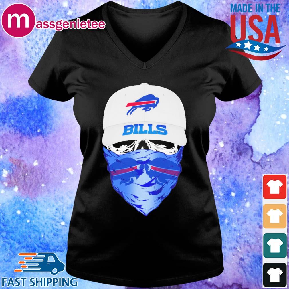 buffalo bills skull shirt